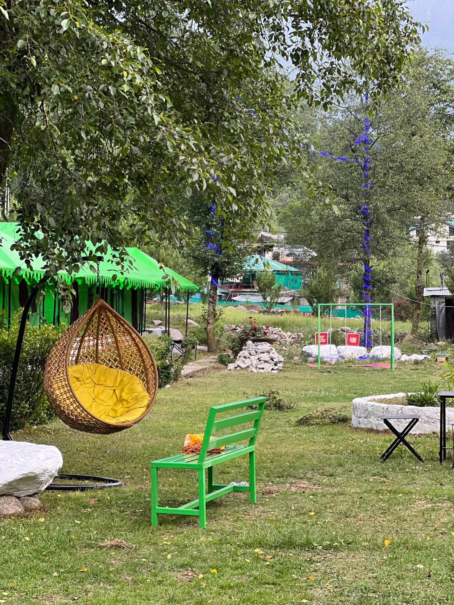 Himalayan Riverside Swiss Cottage Tents, Manali 外观 照片