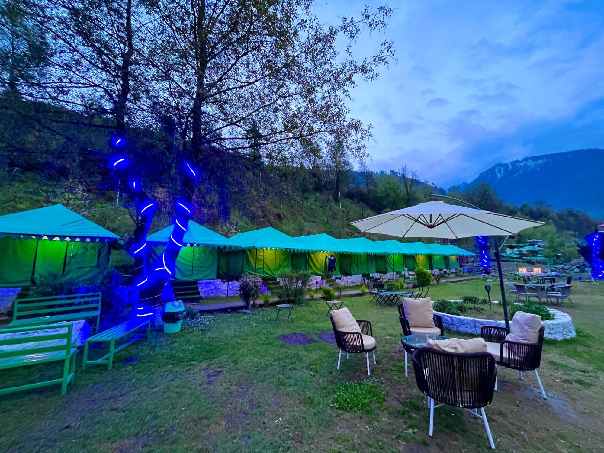 Himalayan Riverside Swiss Cottage Tents, Manali 外观 照片