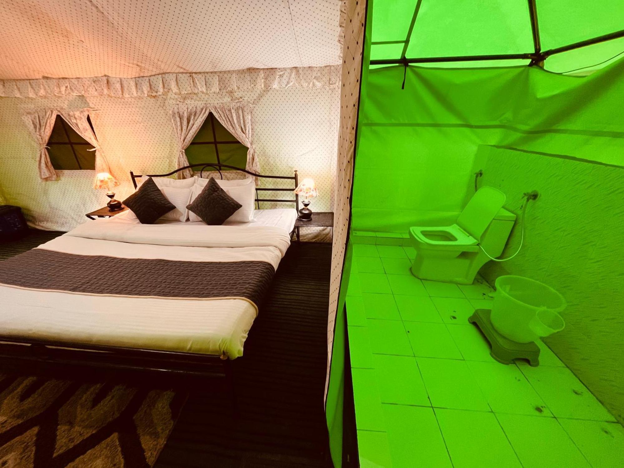 Himalayan Riverside Swiss Cottage Tents, Manali 外观 照片